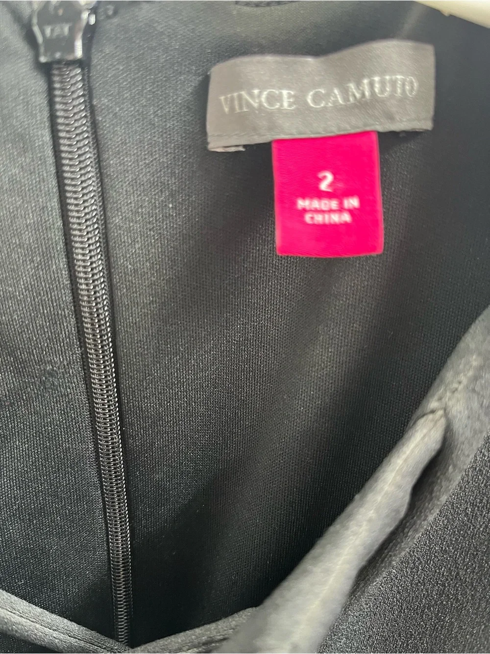Vince Camuto black dress